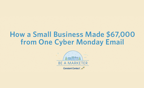 How a Small Business Made $67,000 from One Cyber Monday Email