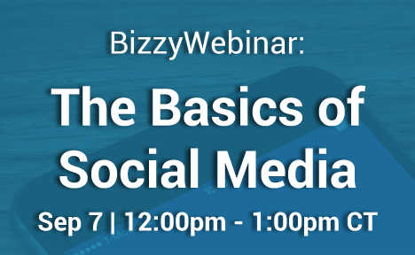 september 7 bizzywebinar: the basics of social media