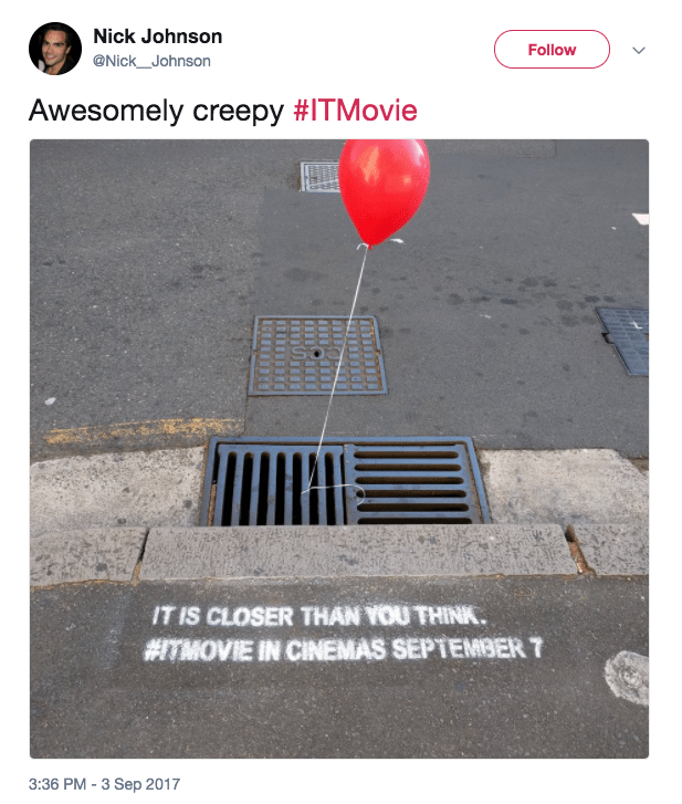 It balloon marketing