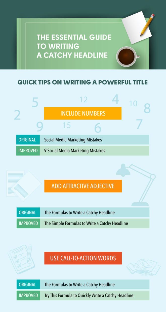 How to Write a Catchy Headline [Infographic] 